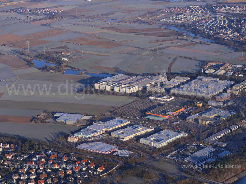 Luftaufnahme Erlangen Schallershof in Erlangen | Mittelfranken, Bayern