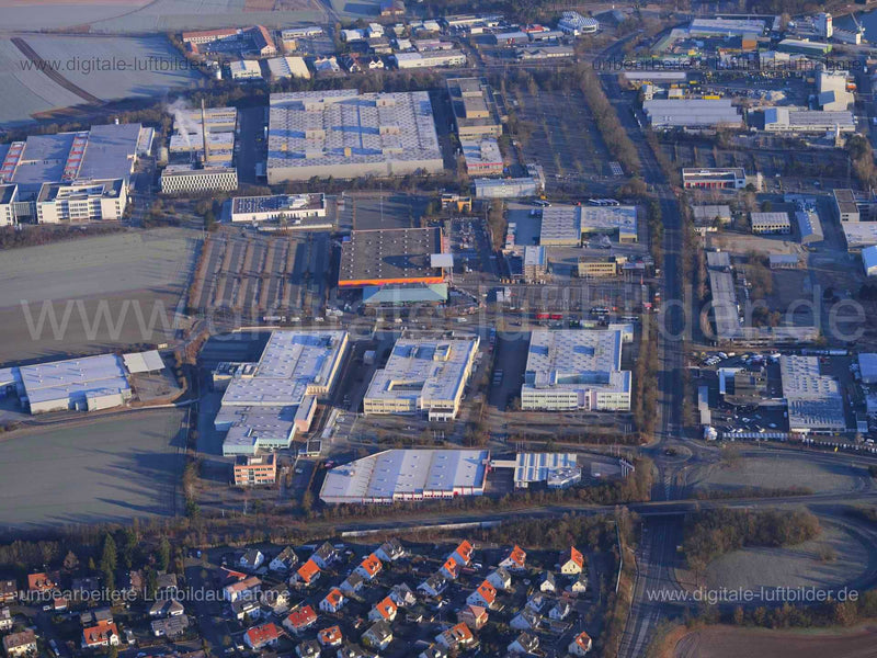 Luftaufnahme Erlangen Schallershof in Erlangen | Mittelfranken, Bayern
