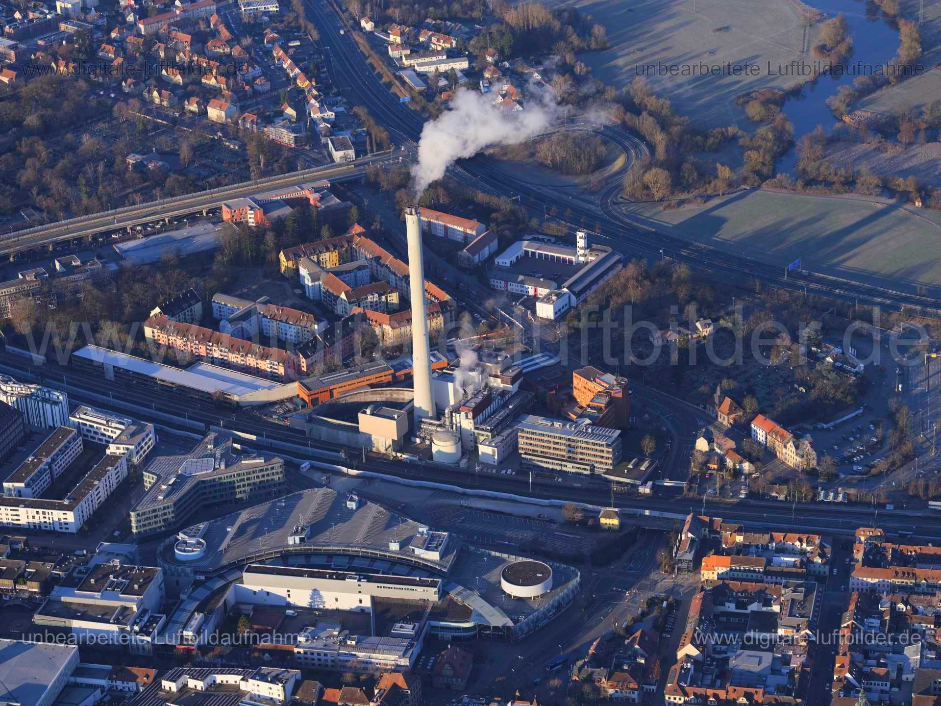 Luftbild: ESTW Erlanger Stadtwerke AG, Erlangen