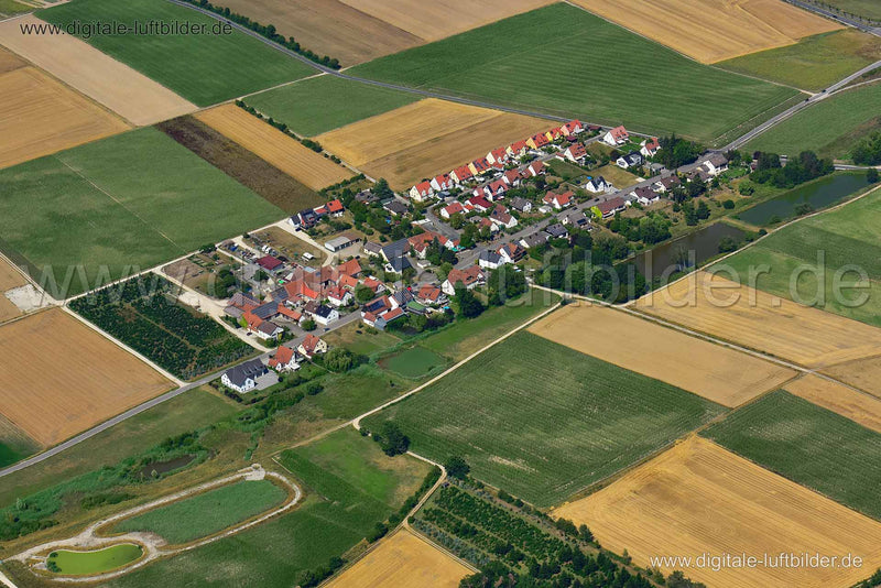 Luftaufnahme Häusling in Erlangen | Mittelfranken, Bayern