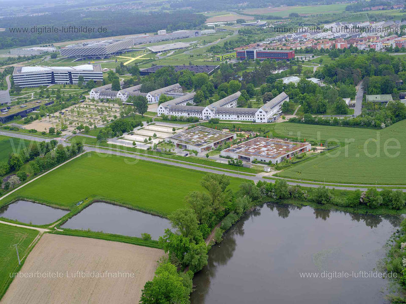 Luftaufnahme Herzobase in Erlangen | Mittelfranken, Bayern