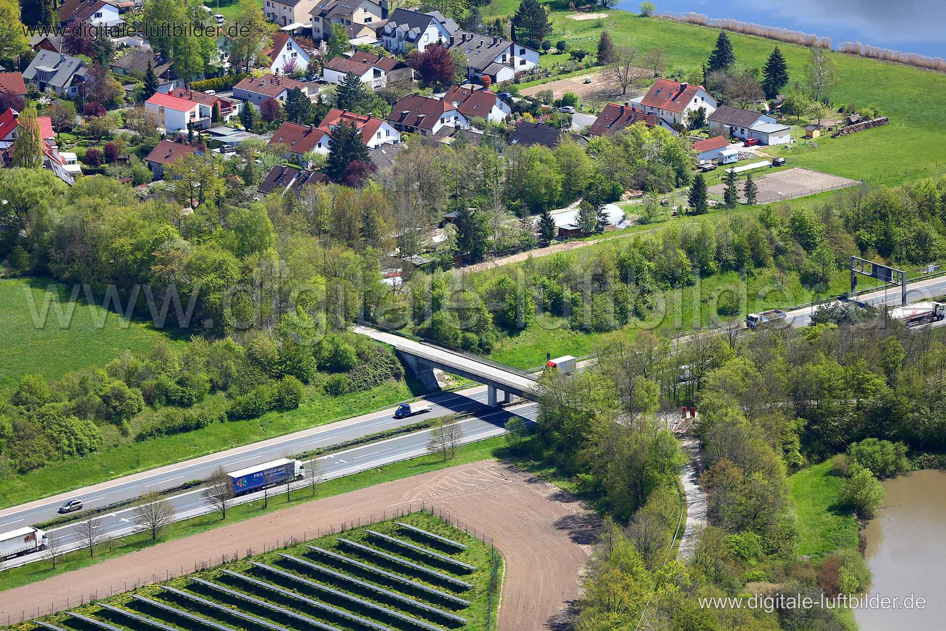 Luftaufnahme Kosbach in Erlangen | Mittelfranken, Bayern