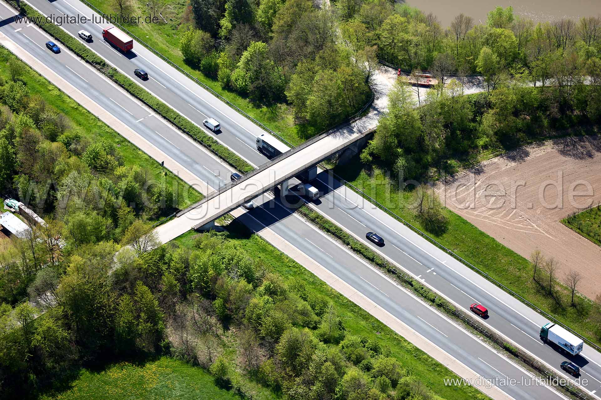 Luftaufnahme Kosbach in Erlangen | Mittelfranken, Bayern