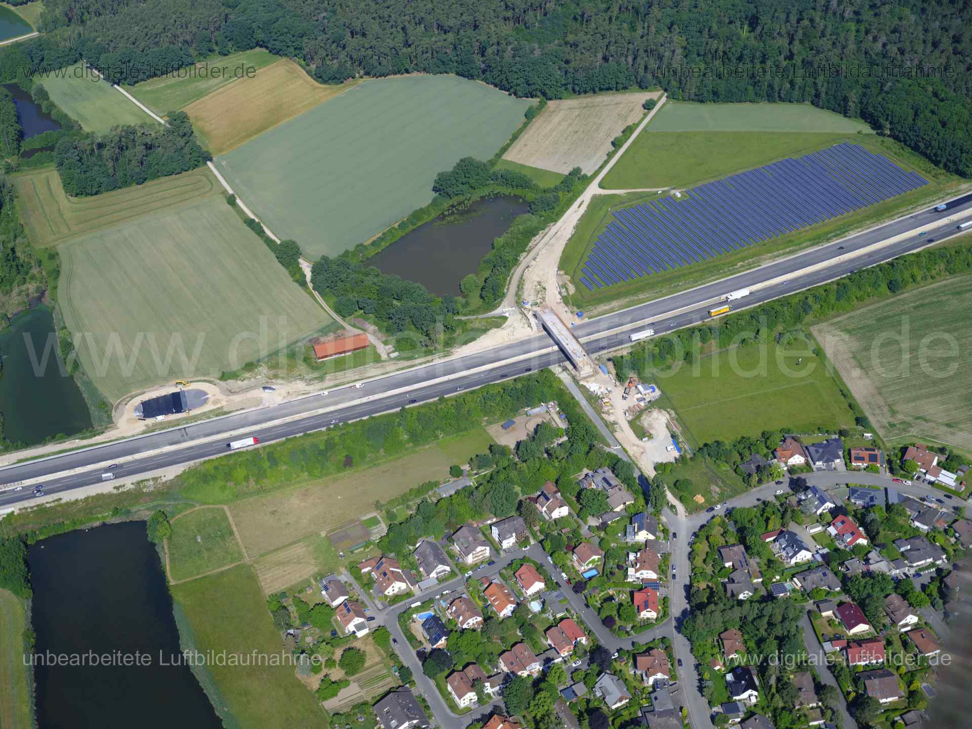 Luftaufnahme Kosbach in Erlangen | Mittelfranken, Bayern