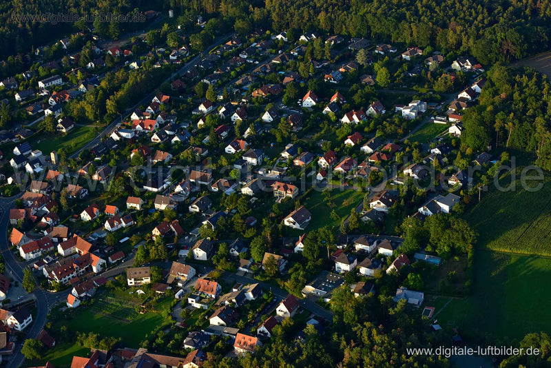 Luftaufnahme Langensendelbach in Erlangen | Mittelfranken, Bayern