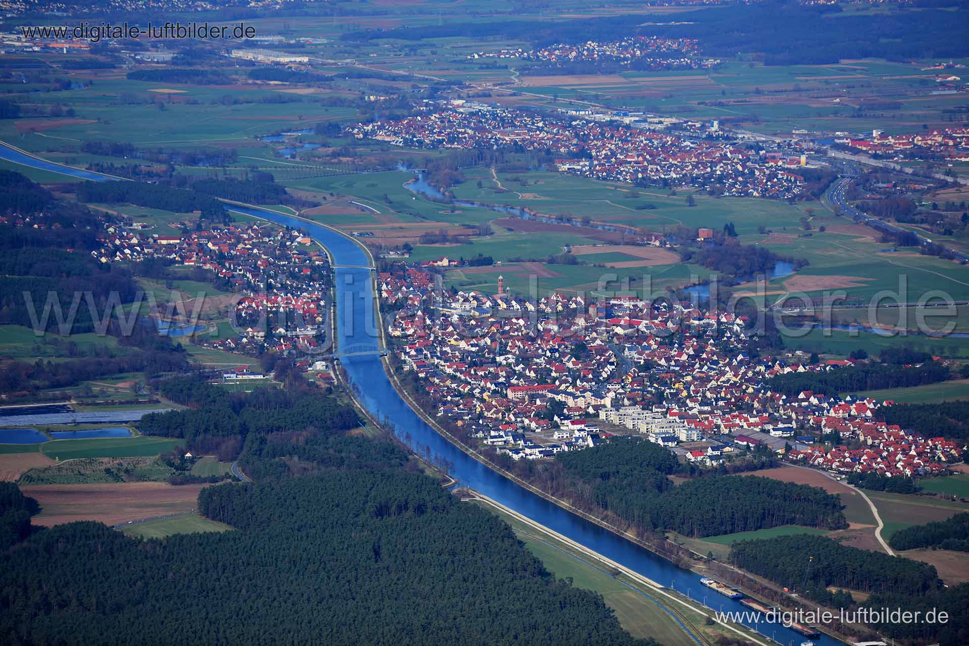 Luftaufnahme Möhrendorf in Erlangen | Mittelfranken, Bayern