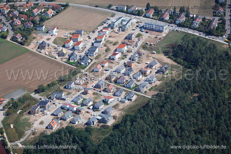 Luftaufnahme Neubau in Erlangen | Mittelfranken, Bayern