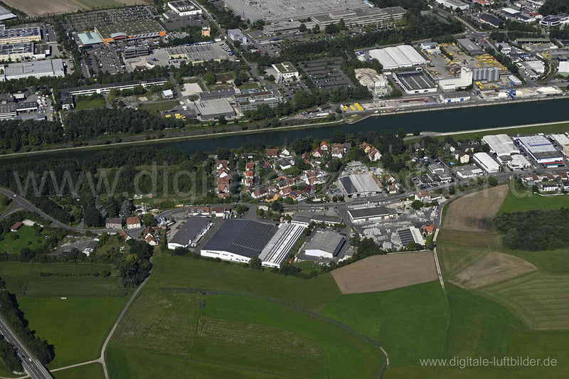 Luftaufnahme Schallershof in Erlangen | Mittelfranken, Bayern