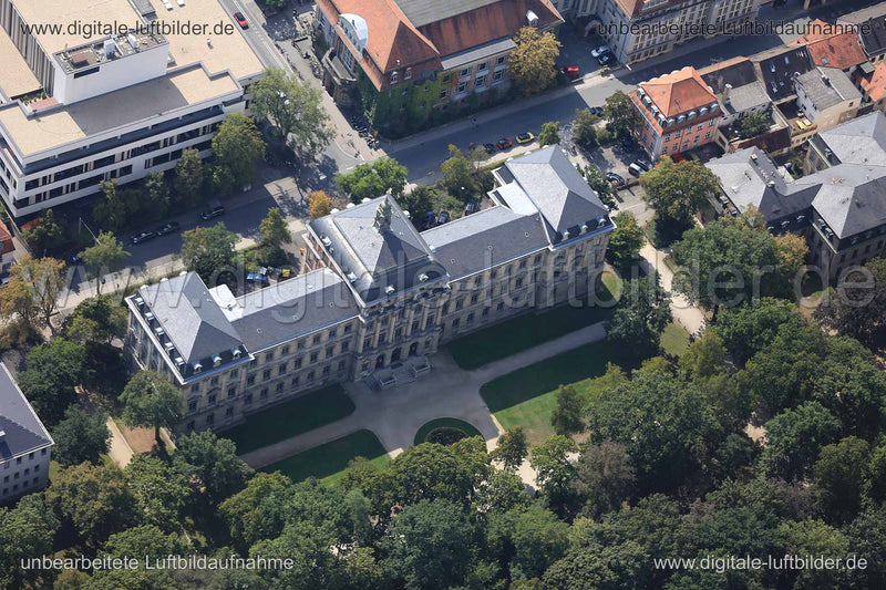 Luftaufnahme Schlossgarten in Erlangen | Mittelfranken, Bayern