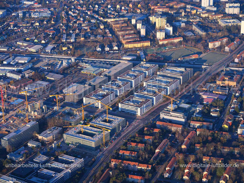 Luftaufnahme Siemens in Erlangen | Mittelfranken, Bayern