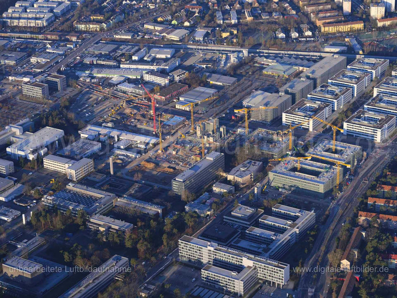 Luftaufnahme Siemens Campus in Erlangen | Mittelfranken, Bayern