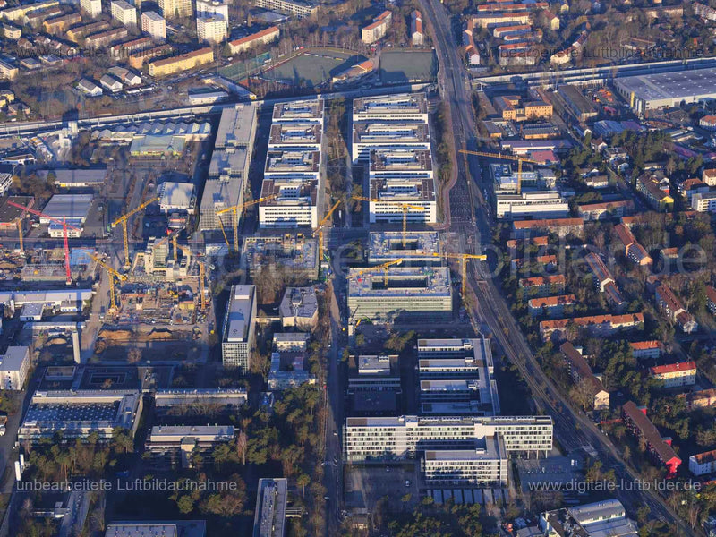 Luftaufnahme Siemens Campus in Erlangen | Mittelfranken, Bayern