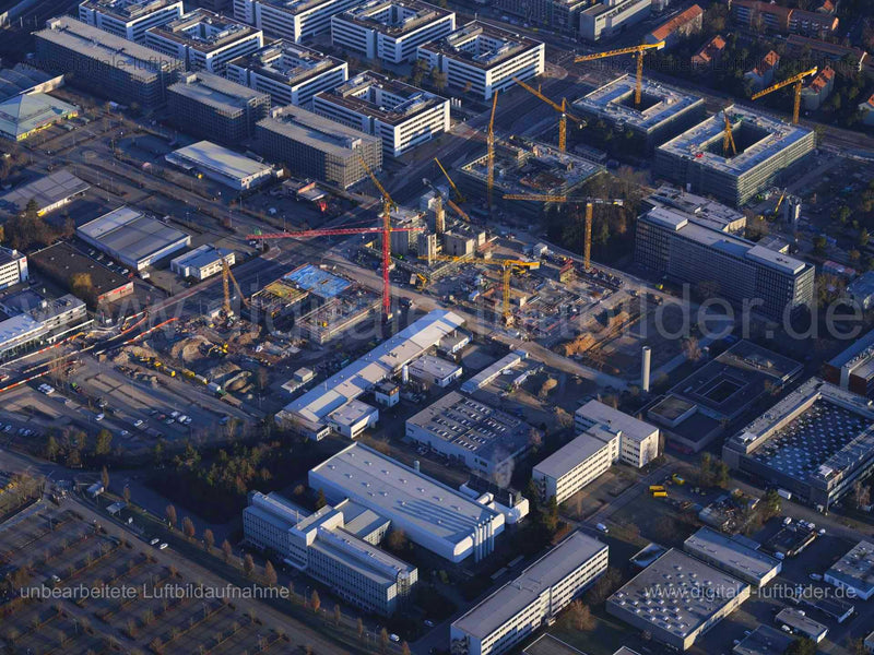 Luftaufnahme Siemens Campus in Erlangen | Mittelfranken, Bayern