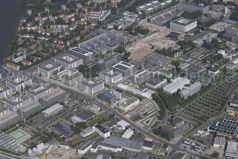 Luftaufnahme Siemens Campus in Erlangen | Mittelfranken, Bayern