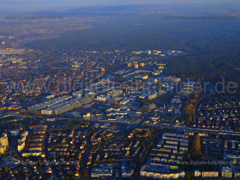 Luftaufnahme Siemens Erlangen in Erlangen | Mittelfranken, Bayern