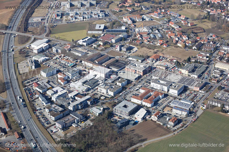 Luftaufnahme Tennenlohe in Erlangen | Mittelfranken, Bayern