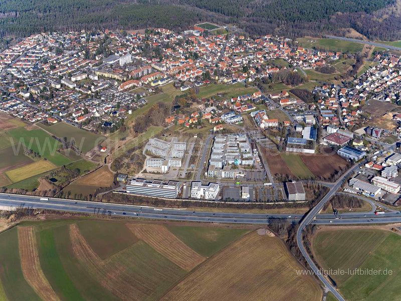 Luftaufnahme Tennenlohe in Erlangen | Mittelfranken, Bayern