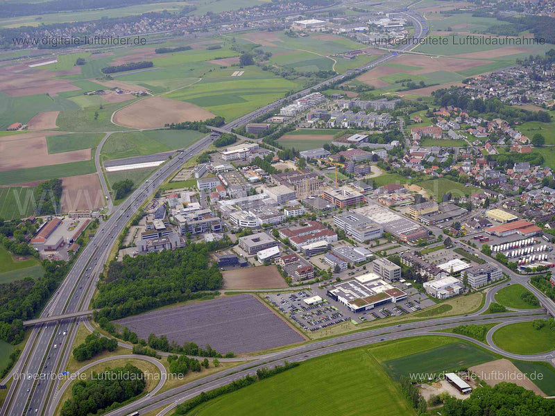 Luftaufnahme Tennenlohe in Erlangen | Mittelfranken, Bayern