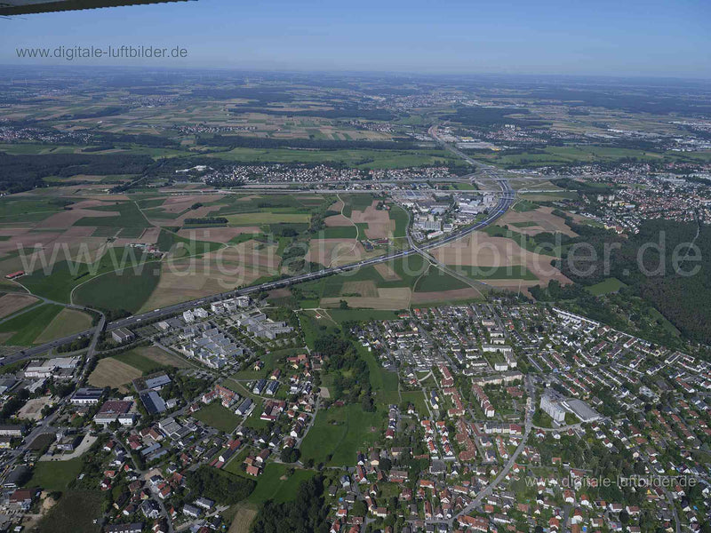 Luftaufnahme Tennenlohe in Erlangen | Mittelfranken, Bayern