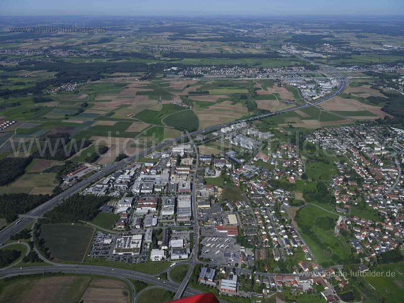Luftaufnahme Tennenlohe in Erlangen | Mittelfranken, Bayern