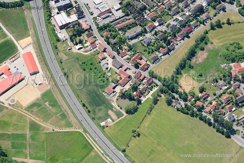 Luftaufnahme Tennenlohe in Erlangen | Mittelfranken, Bayern