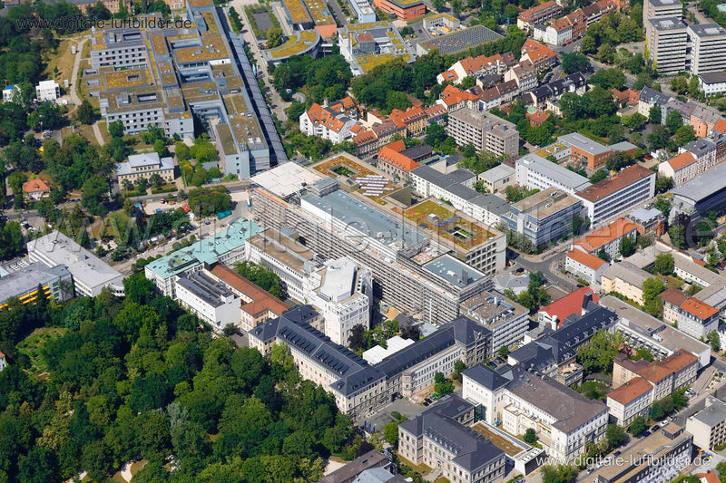 Luftaufnahme Universitätsklinik in Erlangen | Mittelfranken, Bayern