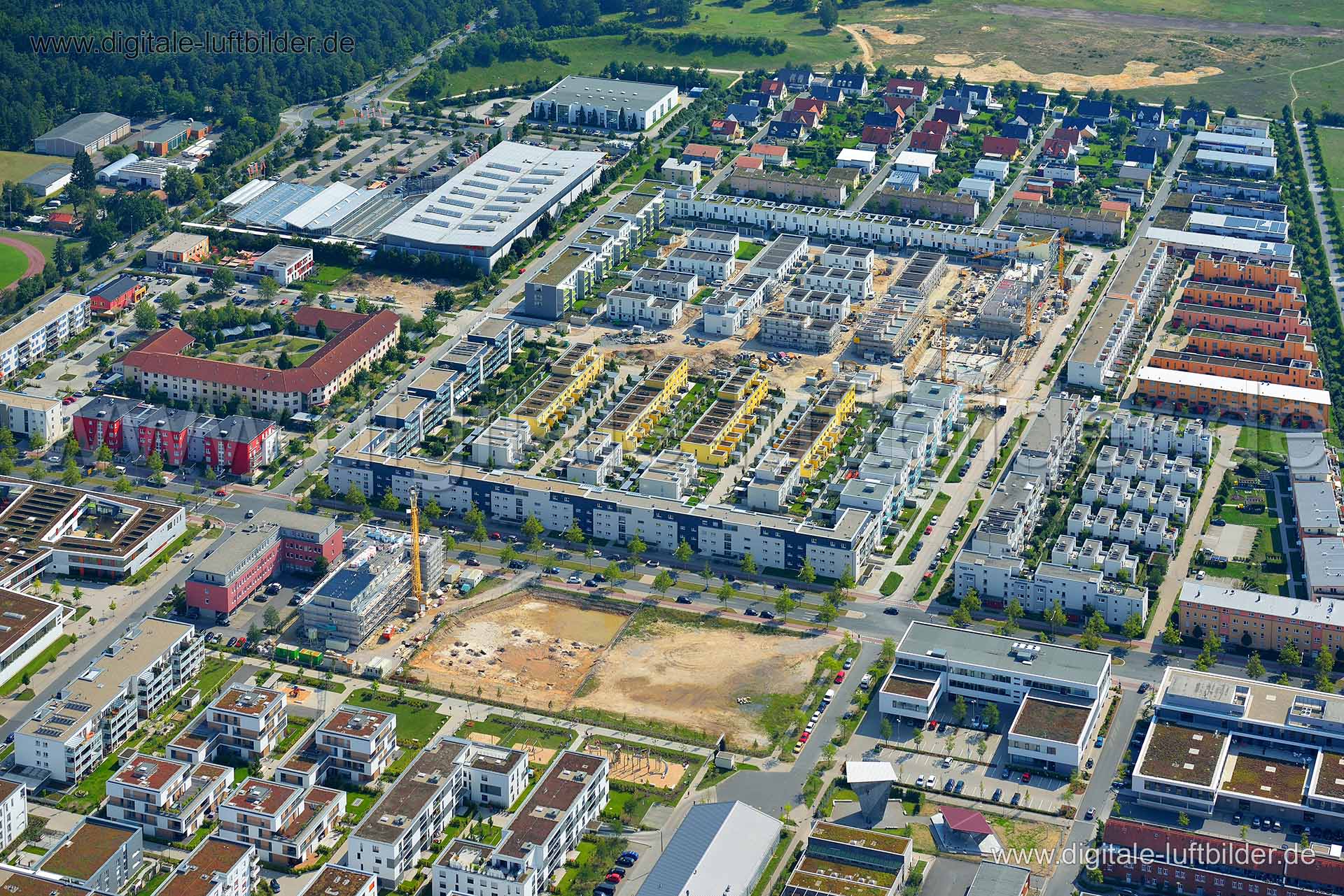 Luftbild: Zentrum, Erlangen