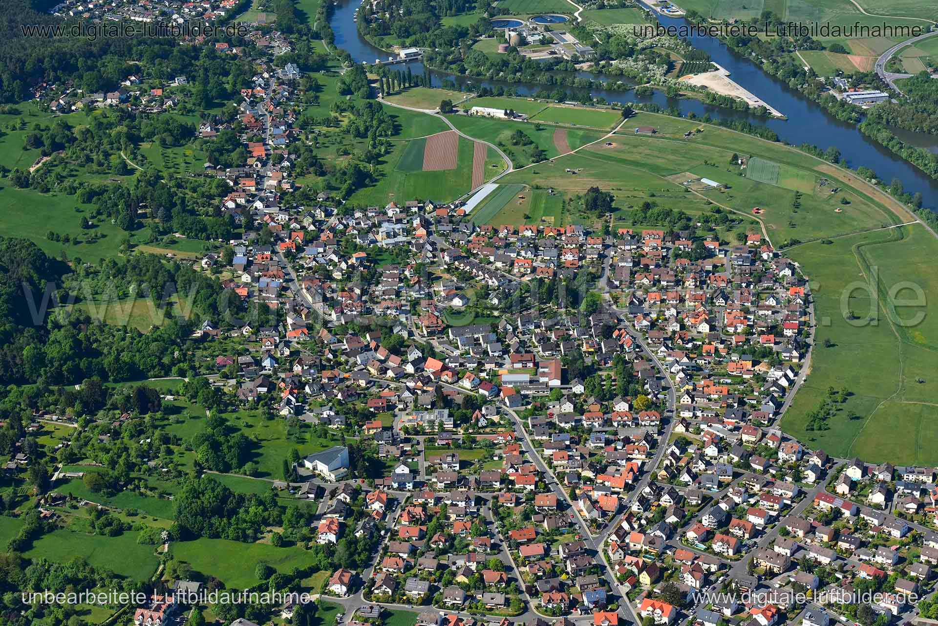 Luftaufnahme Buckenhofen in Forchheim | Oberfranken, Bayern