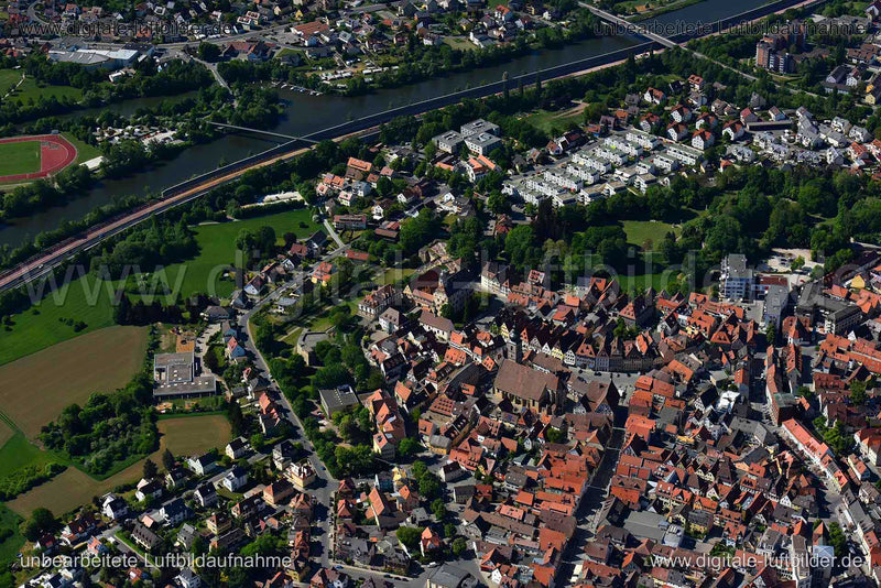 Luftaufnahme Forchheim in Forchheim | Oberfranken, Bayern