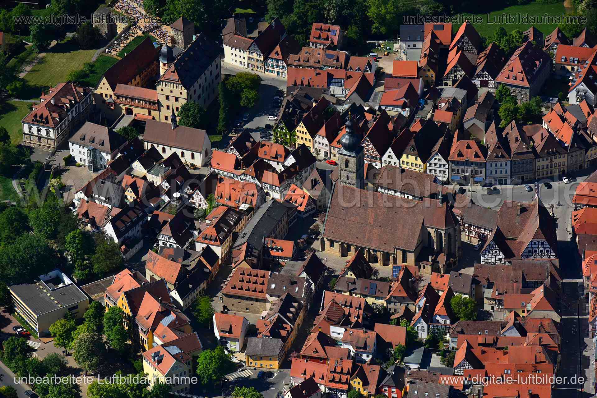 Luftaufnahme Forchheim in Forchheim | Oberfranken, Bayern