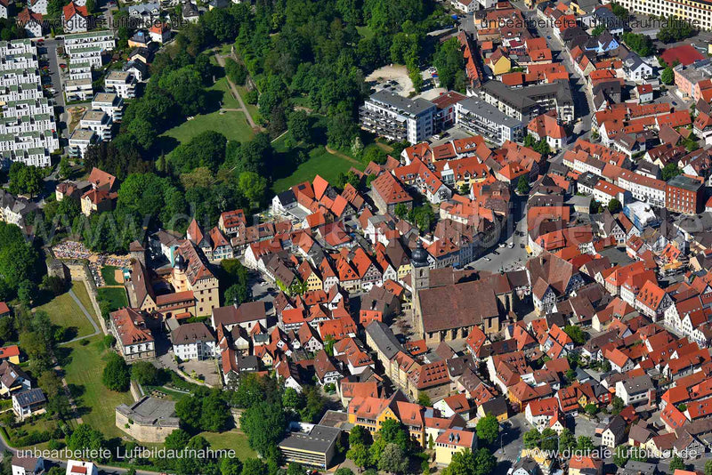 Luftaufnahme Forchheim in Forchheim | Oberfranken, Bayern