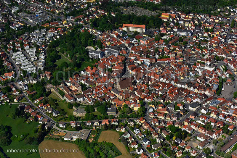 Luftaufnahme Forchheim in Forchheim | Oberfranken, Bayern
