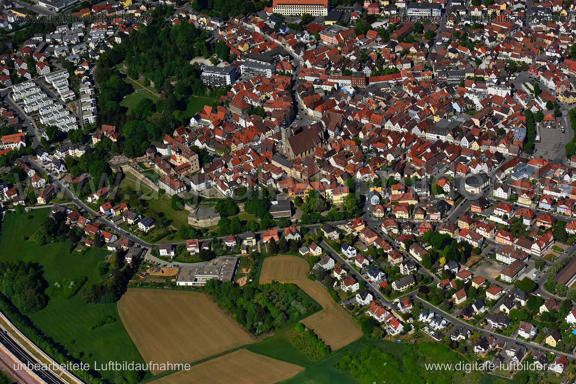 Luftaufnahme Forchheim in Forchheim | Oberfranken, Bayern