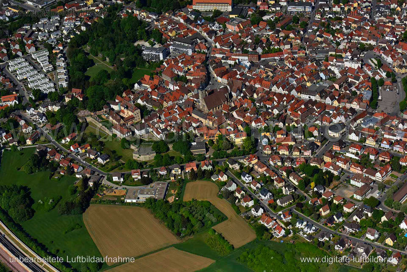 Luftaufnahme Forchheim in Forchheim | Oberfranken, Bayern