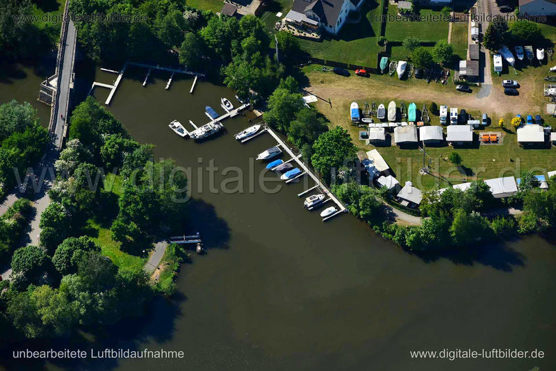 Luftaufnahme Yachtclub in Forchheim | Oberfranken, Bayern