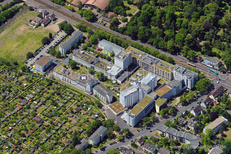 Luftaufnahme Agaplesion Markus Krankenhaus in Frankfurt am Main | Darmstadt, Hessen