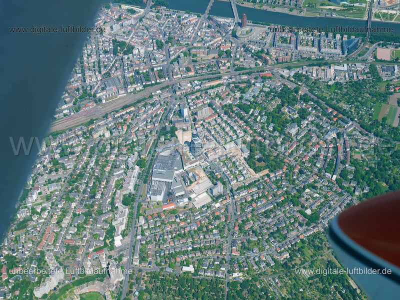 Luftaufnahme Frankfurt am Main in Frankfurt am Main | Darmstadt, Hessen