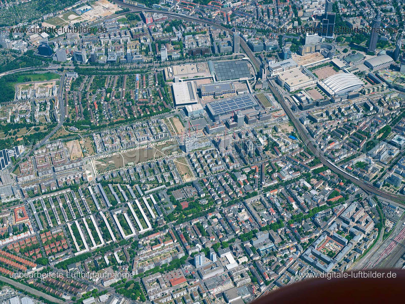 Luftaufnahme Frankfurt am Main in Frankfurt am Main | Darmstadt, Hessen