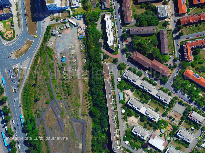 Luftaufnahme Frankfurt am Main in Frankfurt am Main | Darmstadt, Hessen