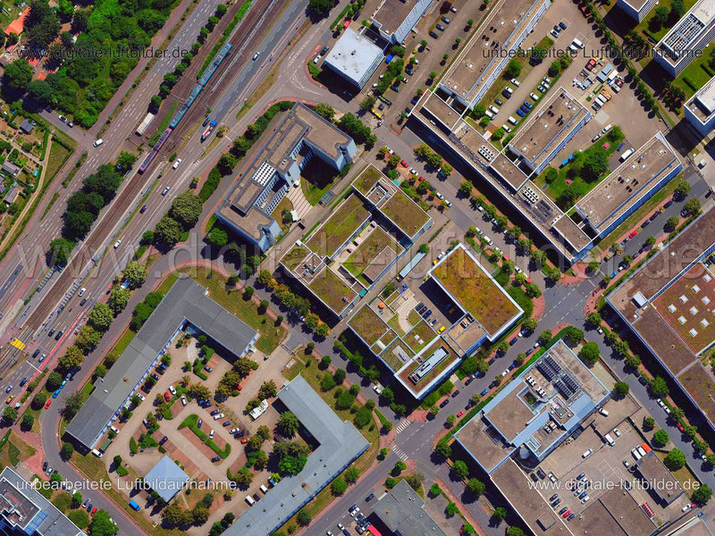 Luftaufnahme Frankfurt am Main in Frankfurt am Main | Darmstadt, Hessen