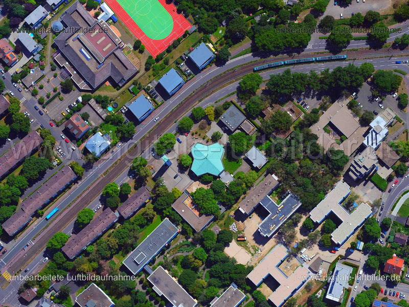 Luftaufnahme Frankfurt am Main in Frankfurt am Main | Darmstadt, Hessen