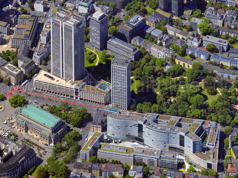Luftaufnahme Frankfurt am Main in Frankfurt am Main | Darmstadt, Hessen