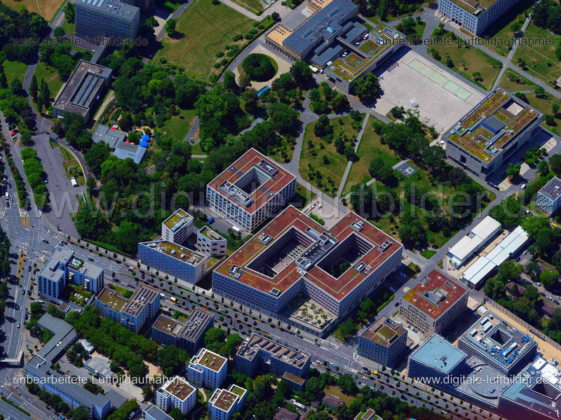 Luftaufnahme Frankfurt am Main in Frankfurt am Main | Darmstadt, Hessen