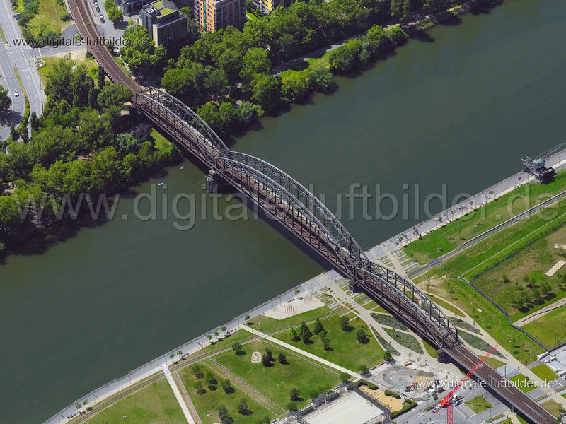 Luftaufnahme Frankfurt am Main in Frankfurt am Main | Darmstadt, Hessen