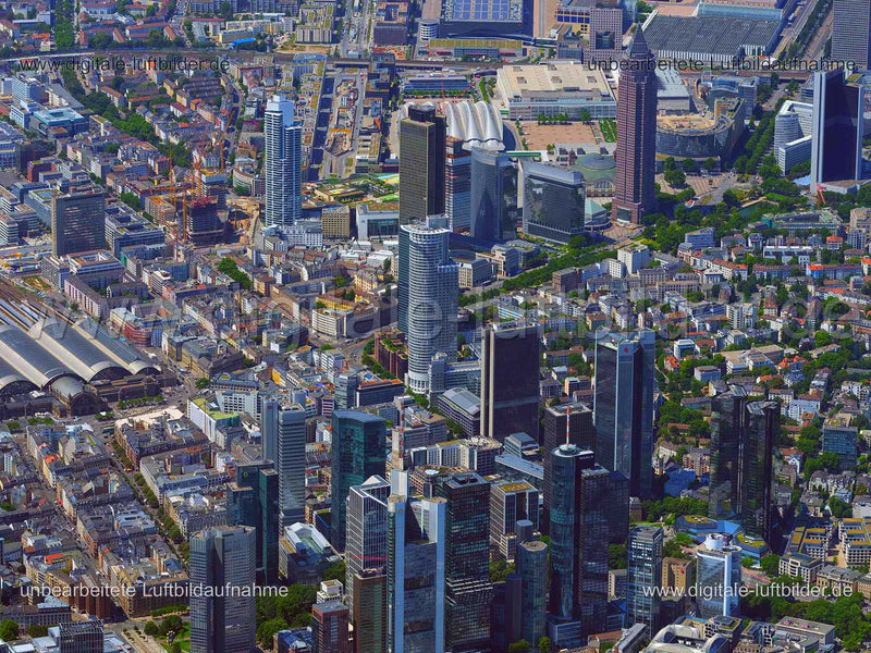 Luftaufnahme Frankfurt am Main in Frankfurt am Main | Darmstadt, Hessen