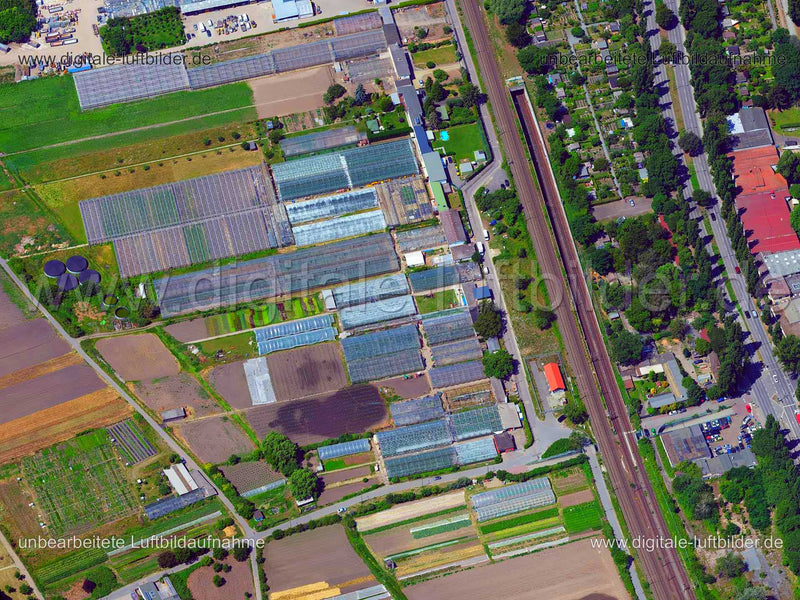 Luftaufnahme Frankfurt am Main in Frankfurt am Main | Darmstadt, Hessen