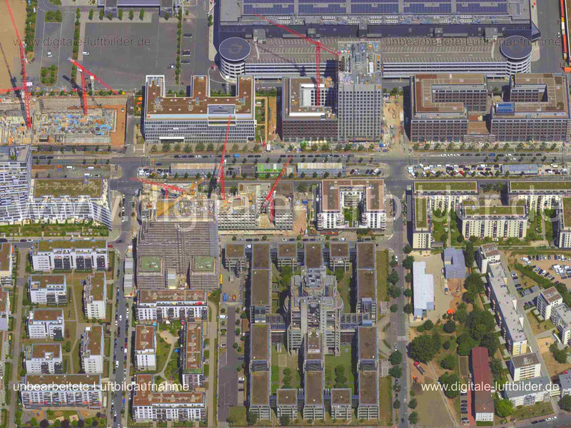 Luftaufnahme Frankfurt am Main in Frankfurt am Main | Darmstadt, Hessen