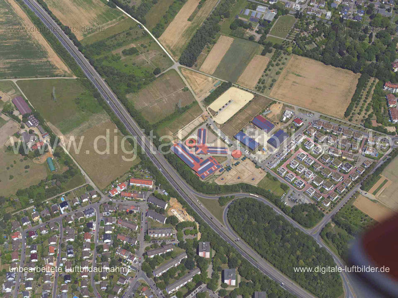 Luftaufnahme Frankfurt am Main in Frankfurt am Main | Darmstadt, Hessen