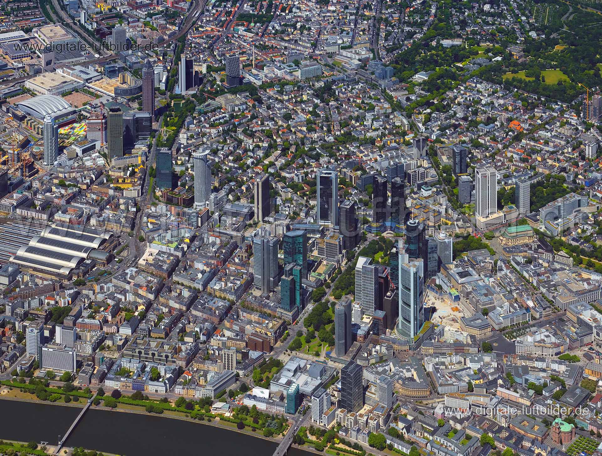 Luftbild Frankfurt am Main