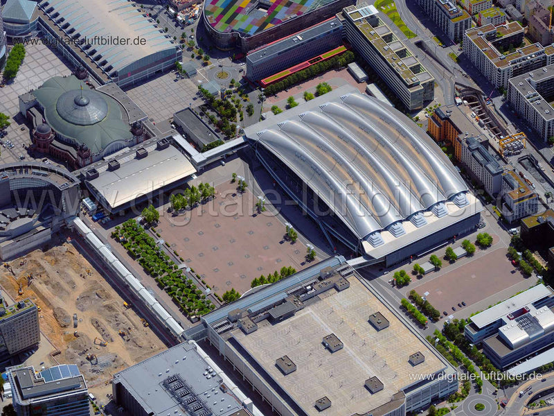 Luftaufnahme Frankfurt Messe in Frankfurt am Main | Darmstadt, Hessen